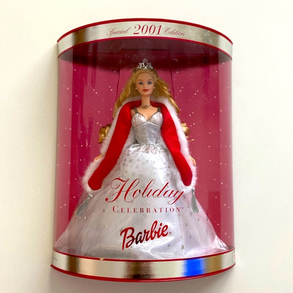 Barbie Other - 2001 Special Edition Holiday Celebration Barbie NIB